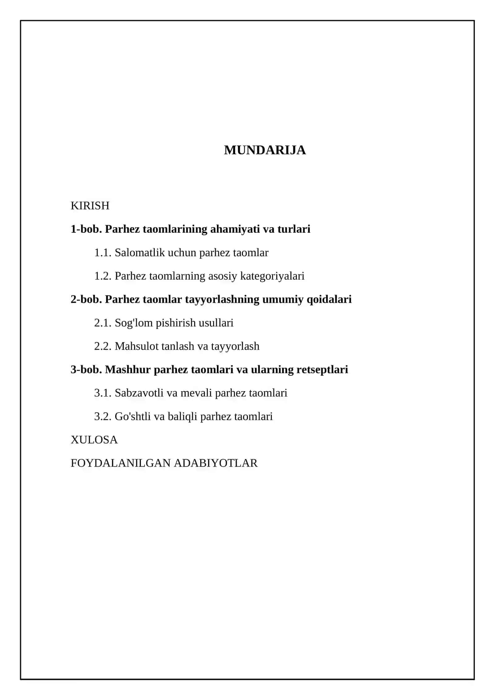 Parhez taomlari ularni tayyorlash tartibi 2