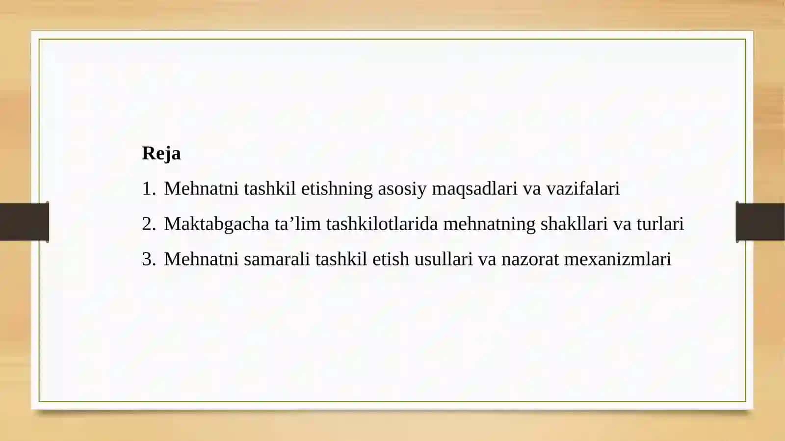 Maktabgachata’lim tashkilotida mehnatni tashkilotish shakllari 2