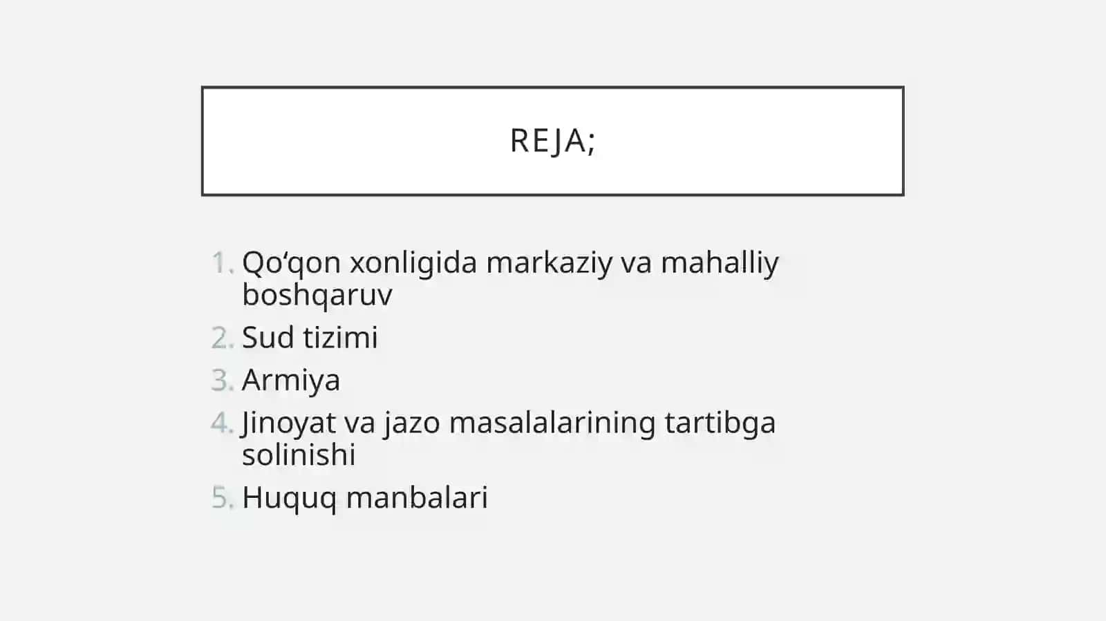 Qo‘qon xonligi davlati va huquqi 2