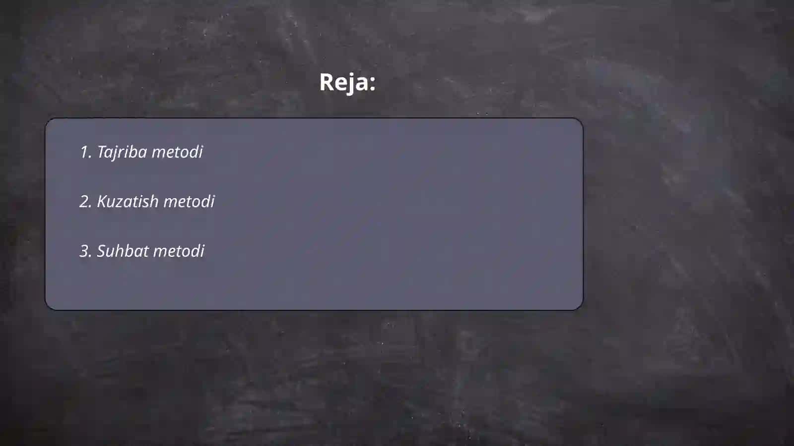 Psixologiya fanining tadqiqot metodlari 2