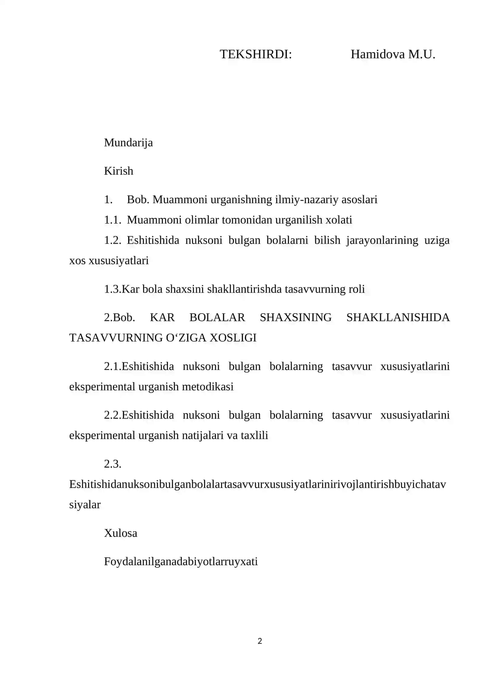 Kar bolalar shaxsining shakillanishida tasavvurning uziga xosligi o‘rganish 2