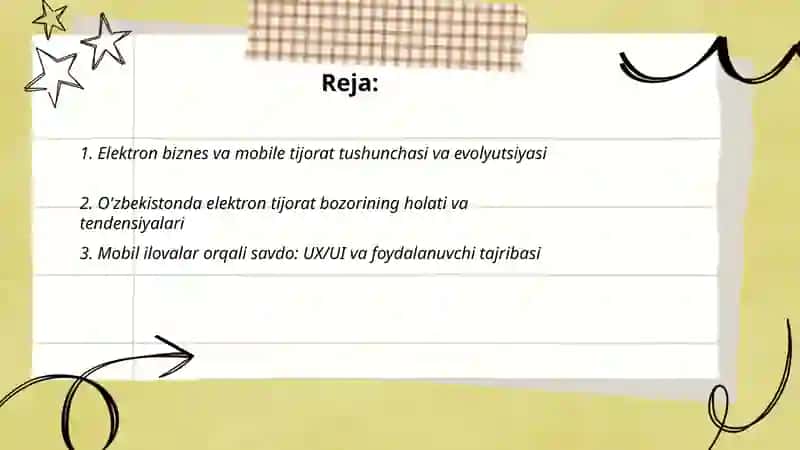 Elektron biznes va mobile tijorat 2