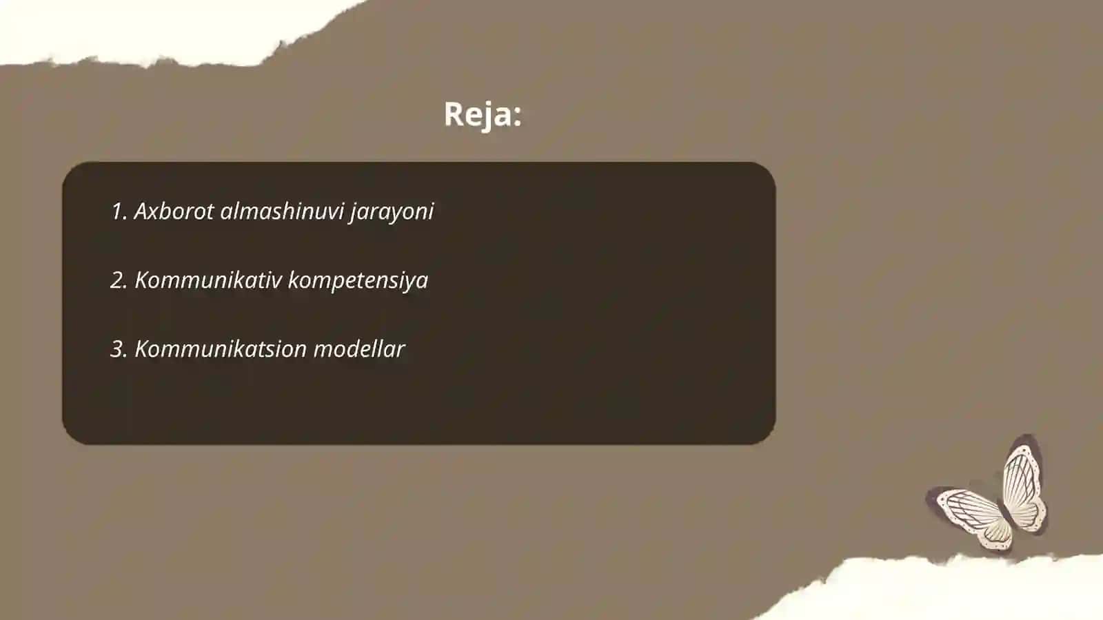 Ahborot almashuvining kamunikativ xususiyati 2