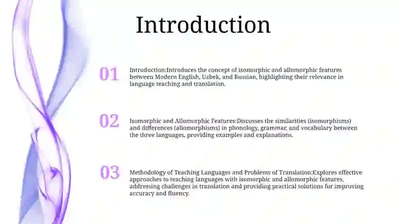 Isomorphic And Allomorphic Features Of Modern English And Uzbek/ Russian And Methodology Of Teaching Languages And Problems Of Translation 2
