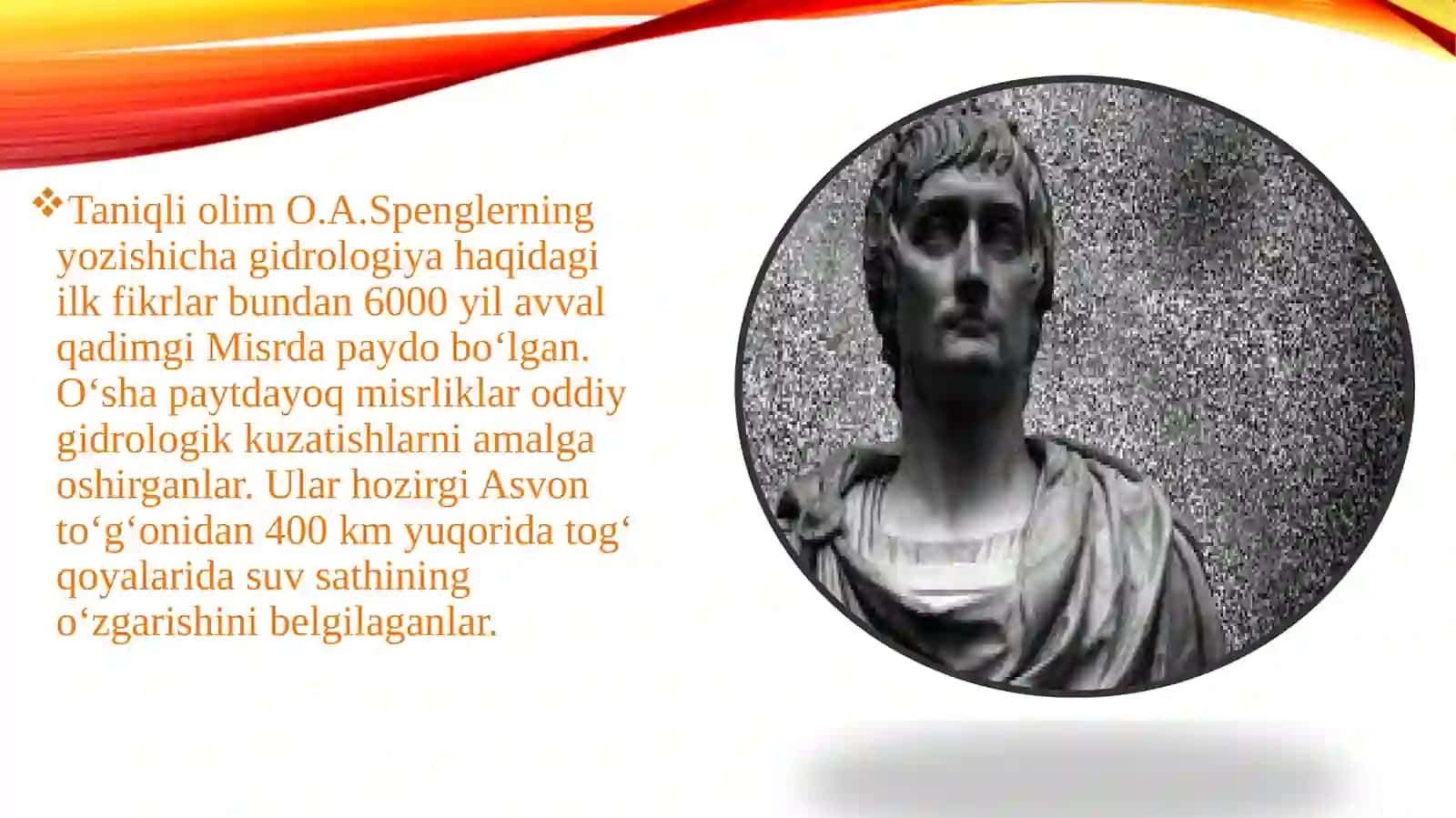 Gidrologiyaning shakllanishi va rivojlanish bosqichlari 2
