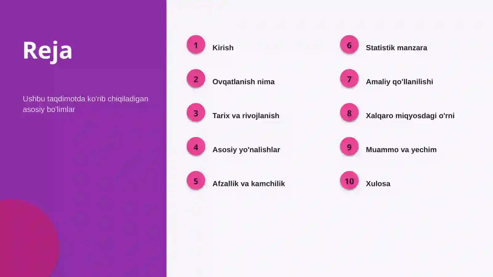 Ovqatlanish 2