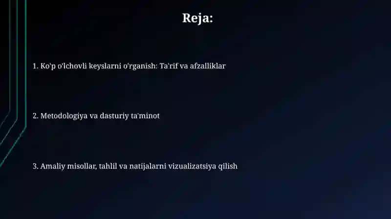 Koʻp o'lchovli holat tatqiqotlari 2