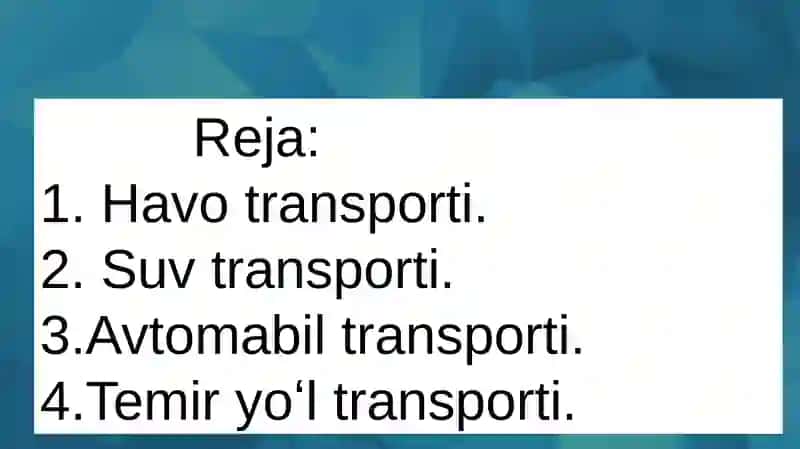 Termiz Davlat Universitetining Iqtisodiyot va Turizm Fakulteti Turizm Faoliyati Turlariyoʻnalishi Talabasi Toshmurodov Jahongirning Hindiston Davlati Turizmida Transport Turlari Mavzusi 2