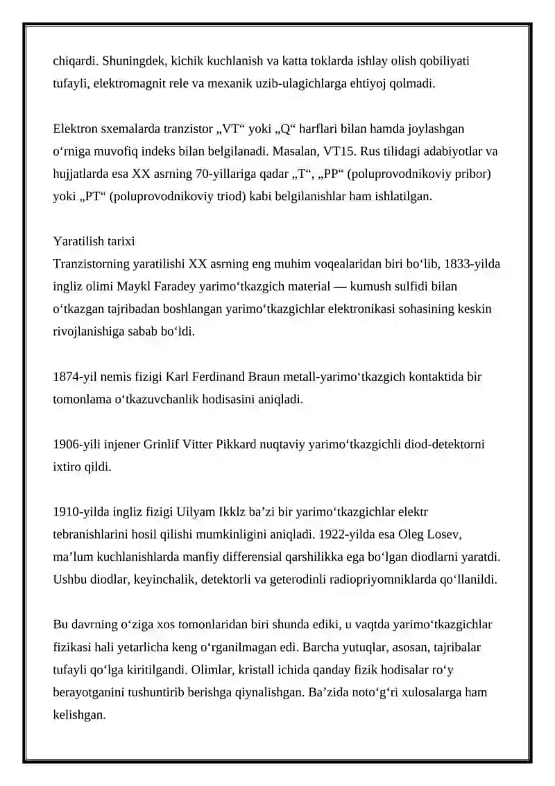 Tranzistor 2
