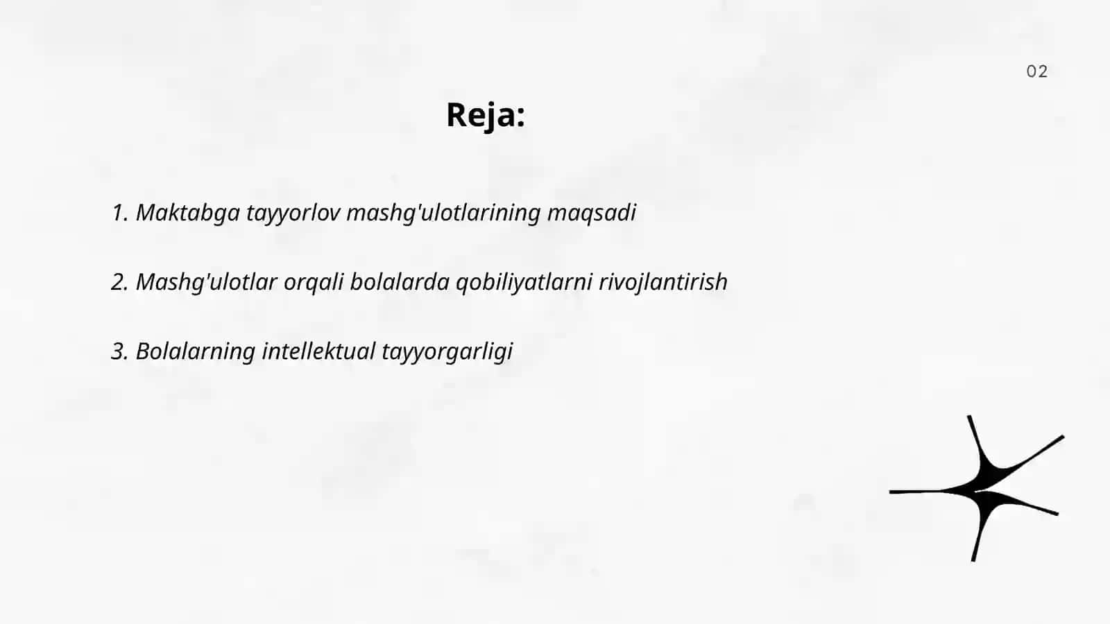 Bolalarni maktabga tayyorlash metodikasi 2