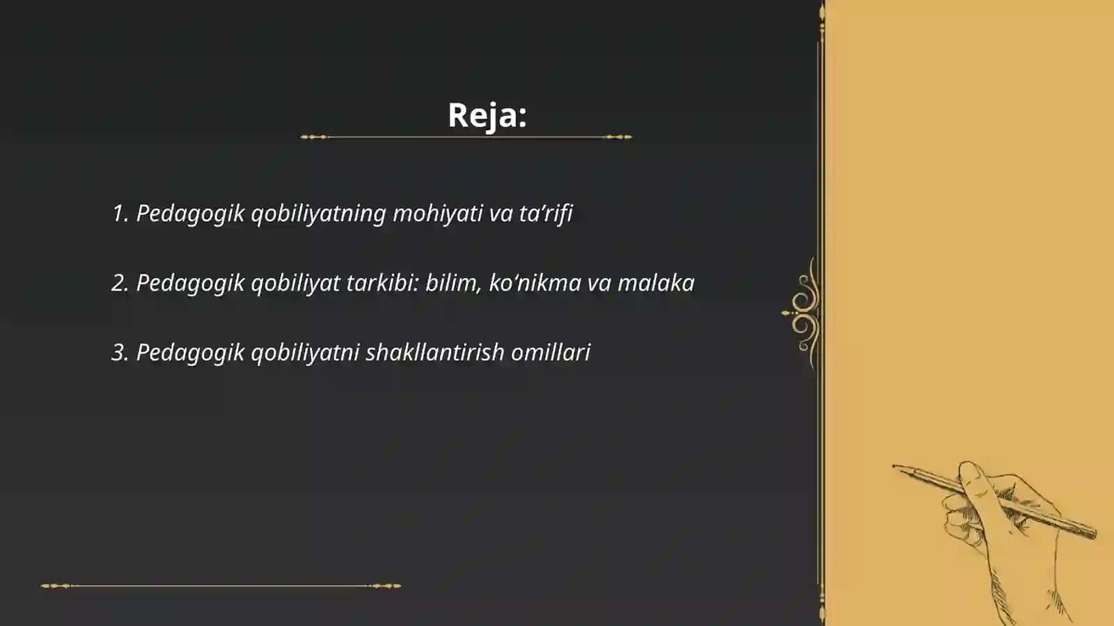 O’qituvchi faoliyatida pedagogik qobiliyat 2