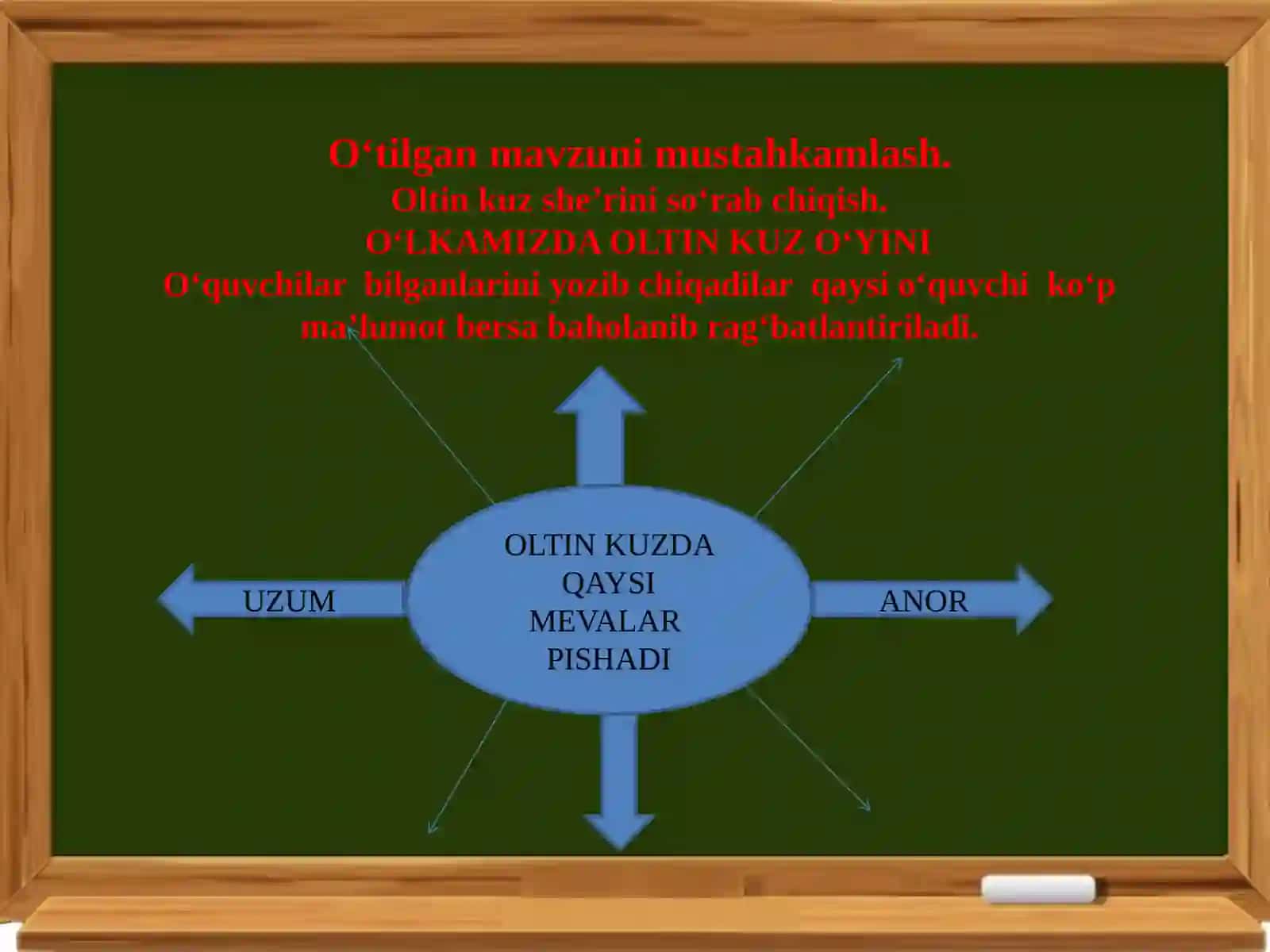 O‘LKAMIZDA OLTIN KUZ O‘YINI 2
