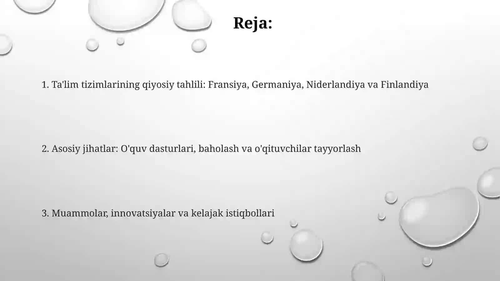 Fransiya,Germaniya,Niderlandiya va Finlandiya taʼlim tizimlari:qiyosiy tahlil 2