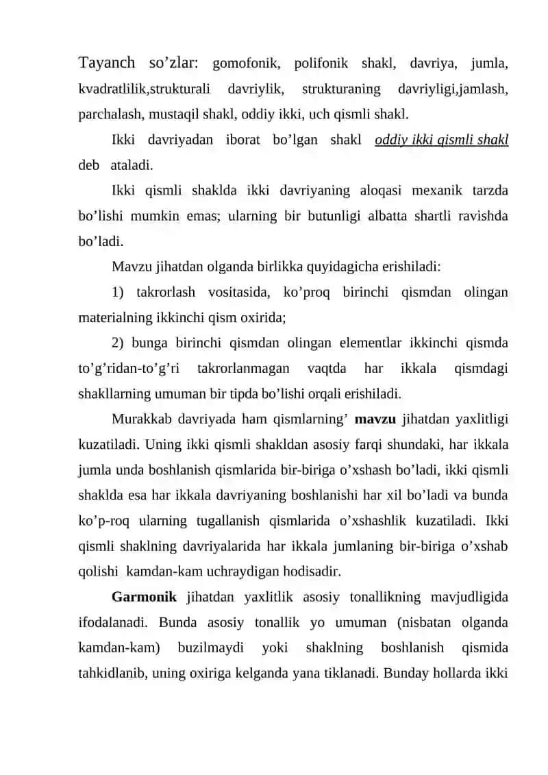 Oddiy ikki qismla shakl 2