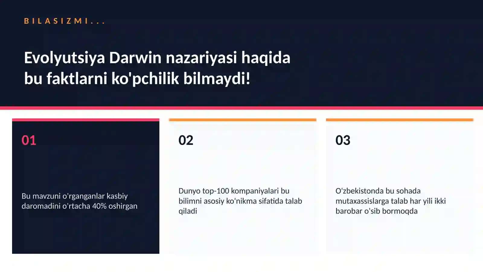 Evolyutsiya Darwin nazariyasi 2