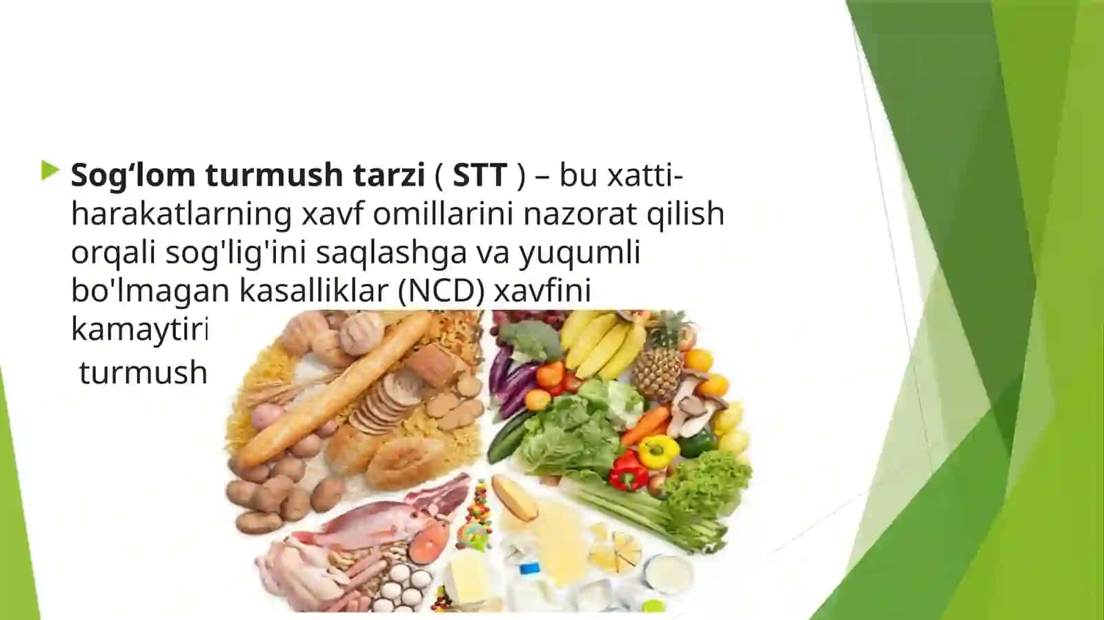 Soĝlomturmush tarzini shakillantirishda shifokorning òrni 2