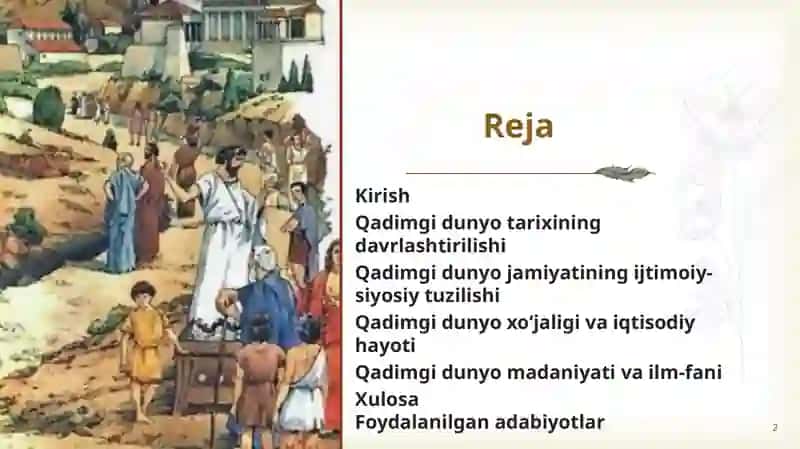 Qadimgi dunyo tarixi 2