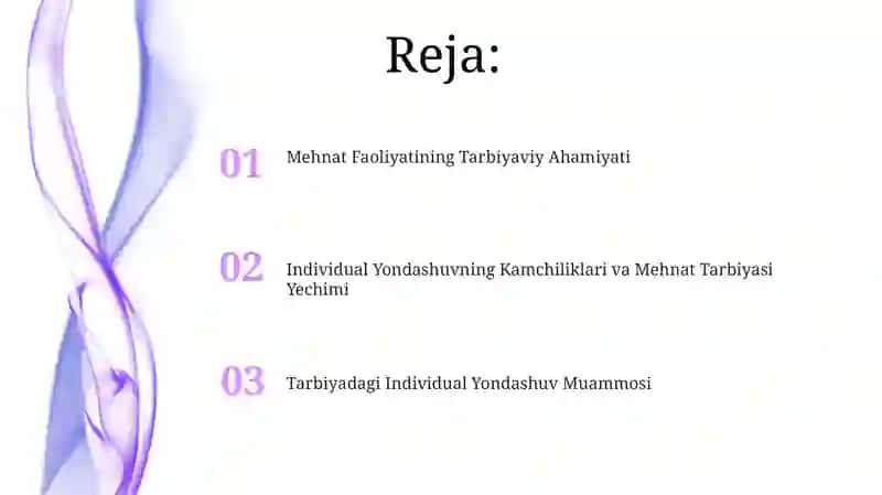 Mehnat Faoliyatining Tarbiyaviy Ahamiyati 2
