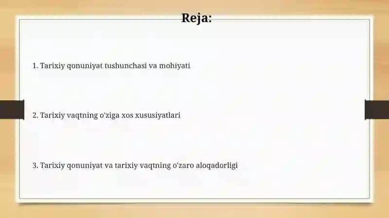 Tarixiyqonuniyattarixiyvaqt 2