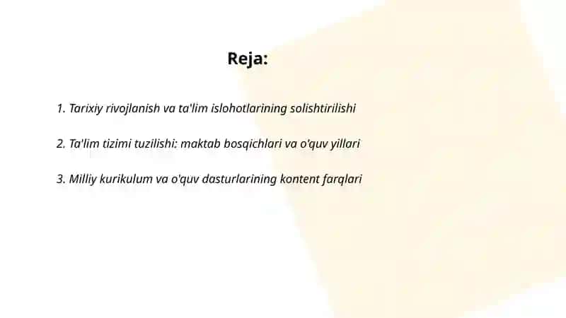 Turkiya va Singapur ta'lim tizimining o'ziga xos xususiyatlari 2