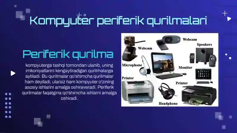 KIRITISH QURILMALARI ULARNING QO’LLANILISHI 2