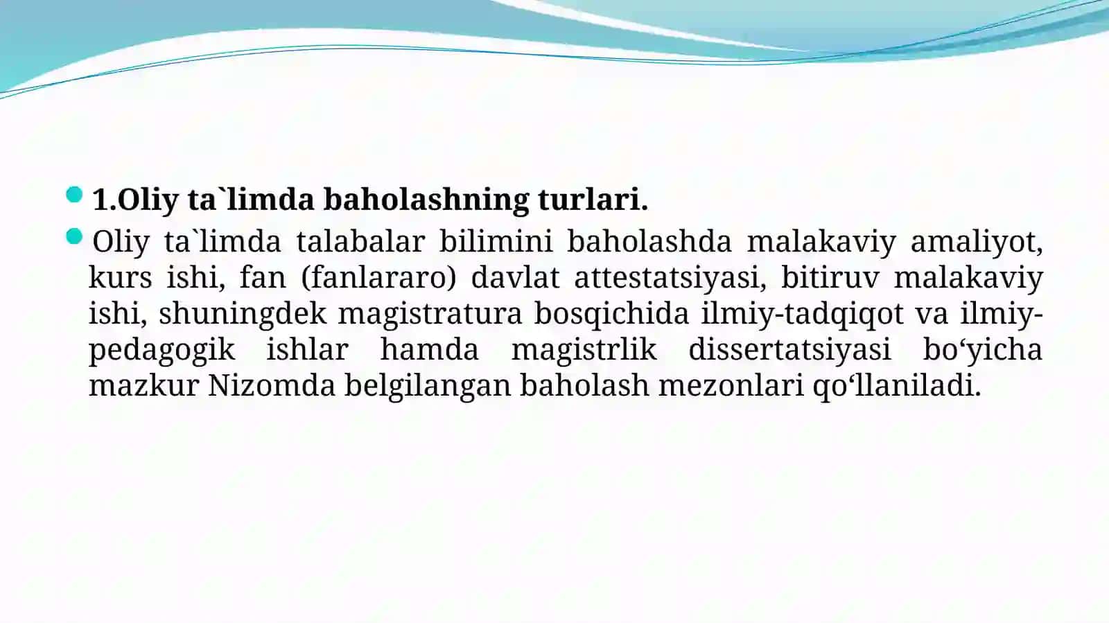 Uzluksiz ta’limda pedagogik nazoratni tashkil etishning ilmiy asoslari 2