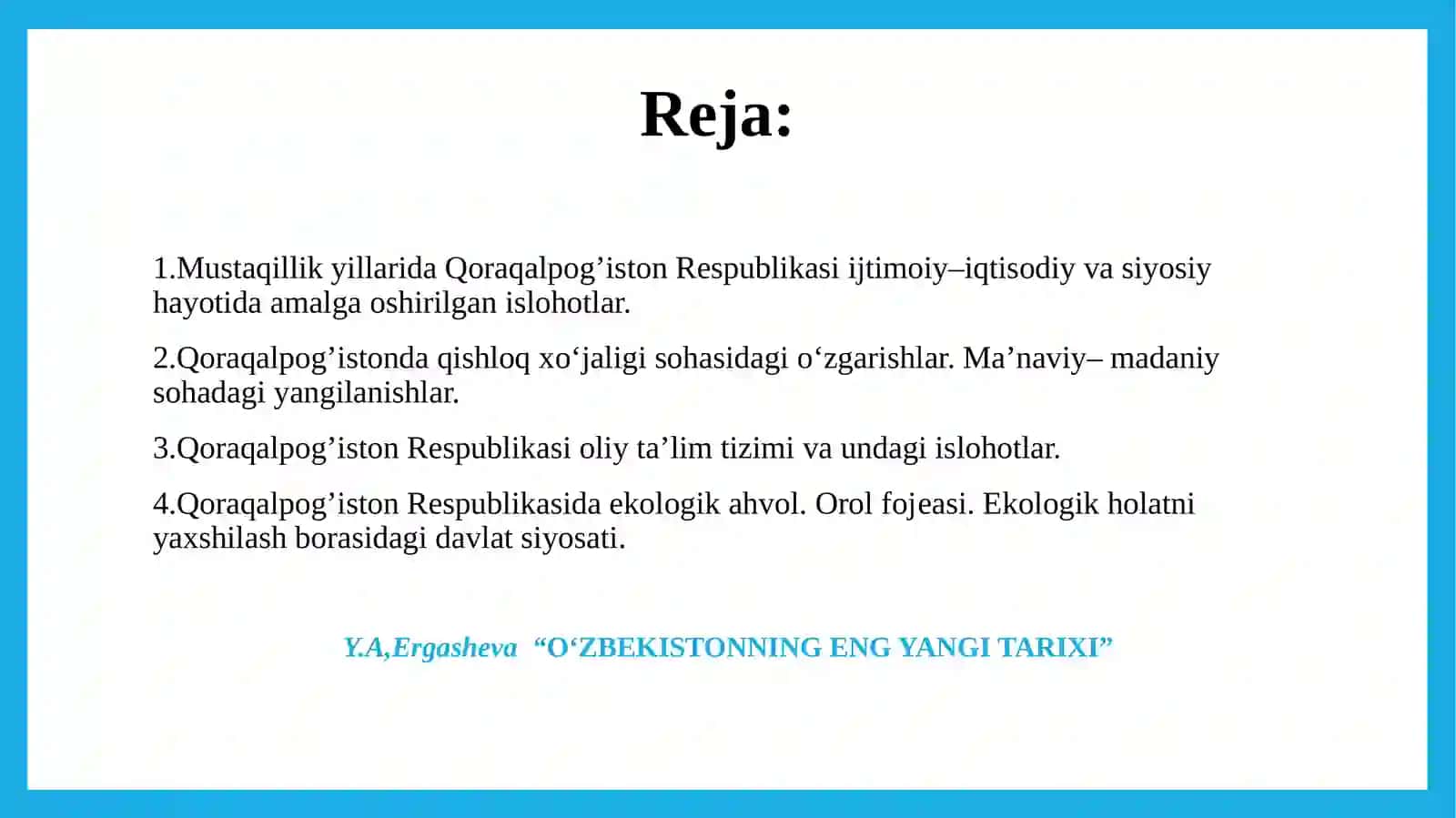 MUSTAQILLIK YILLARIDA QORAQALPOG’ISTON RESPUBLIKASI 2