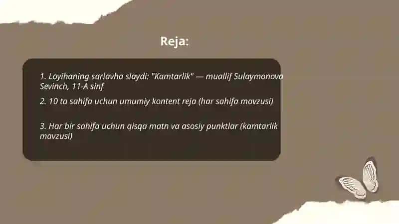 Kamtarlik 2