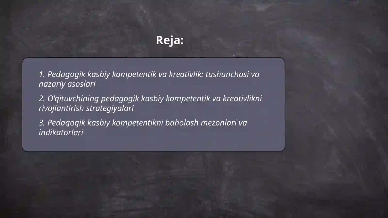 Pedagogik kasbiy kompetentik va kreativlik 2