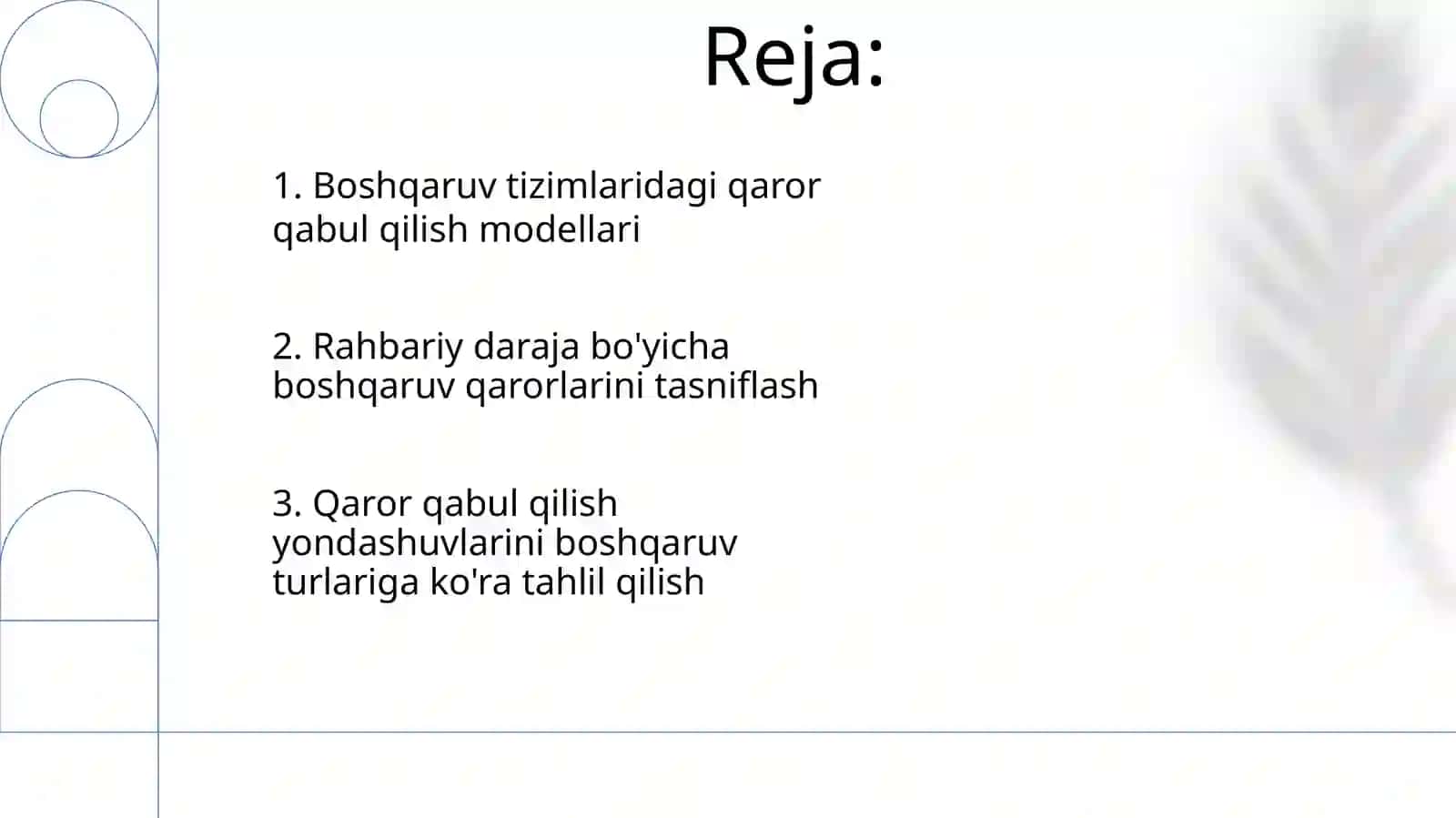 Intuitiv va Evristik Qaror Qabul Qilish 2
