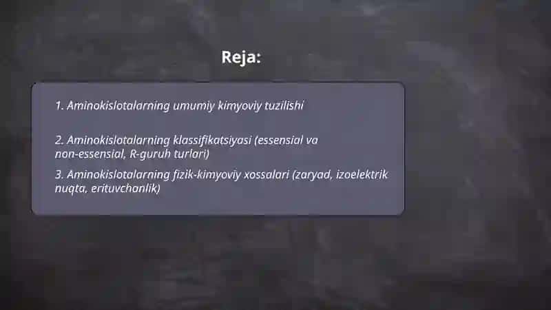 Aminokislotalar 2