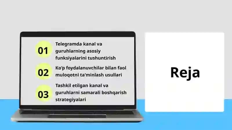 Telegram ijtimoiy tarmoqida kanallar va guruhlar 2