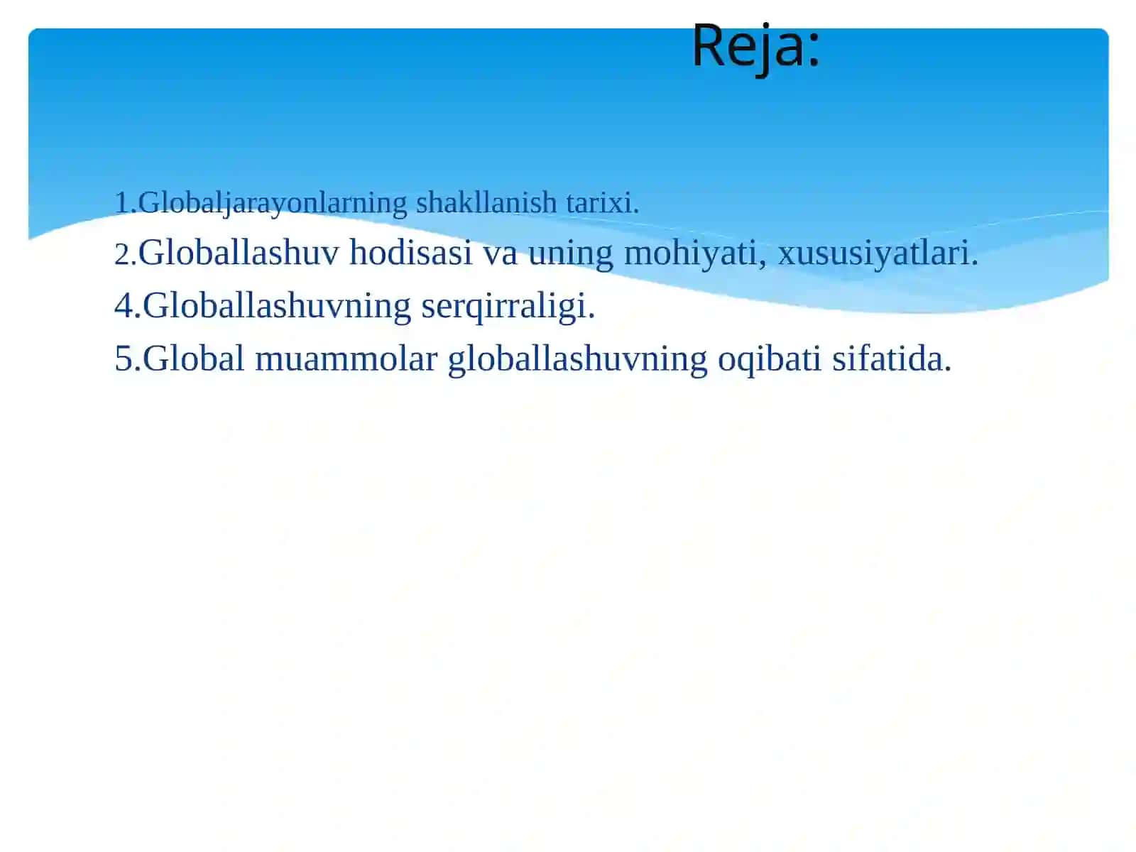 GLOBALLASHUV BOSQICHLARI 2