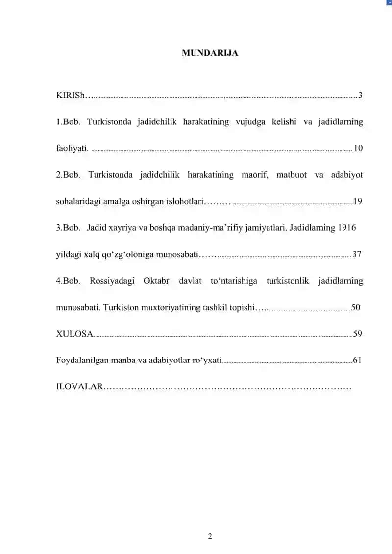 Istilol yo’lida milliy rahbar kadrlarning faoliyati, aynichi jadidlarning milliy harakat va sovet tuzumlash arafasi va sovet tuzumining o’rnatilishi davri qatag’onlari misolida 2