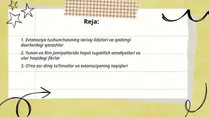 Evtanaziya tarixi va uning turlari 2