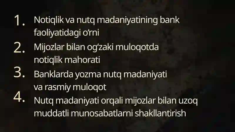 Notiqlik va Nutq Madaniyati 2