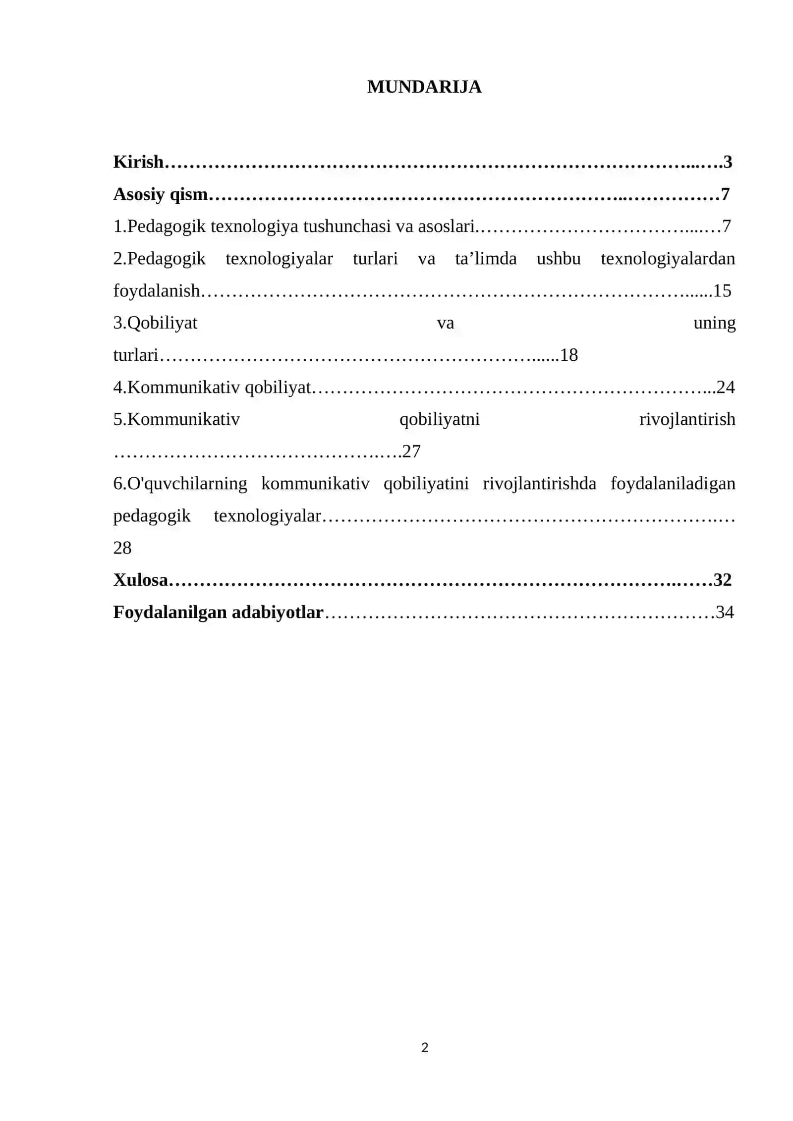 Kurs ishi Nemis tili va adabiyoti kafedrasida 2