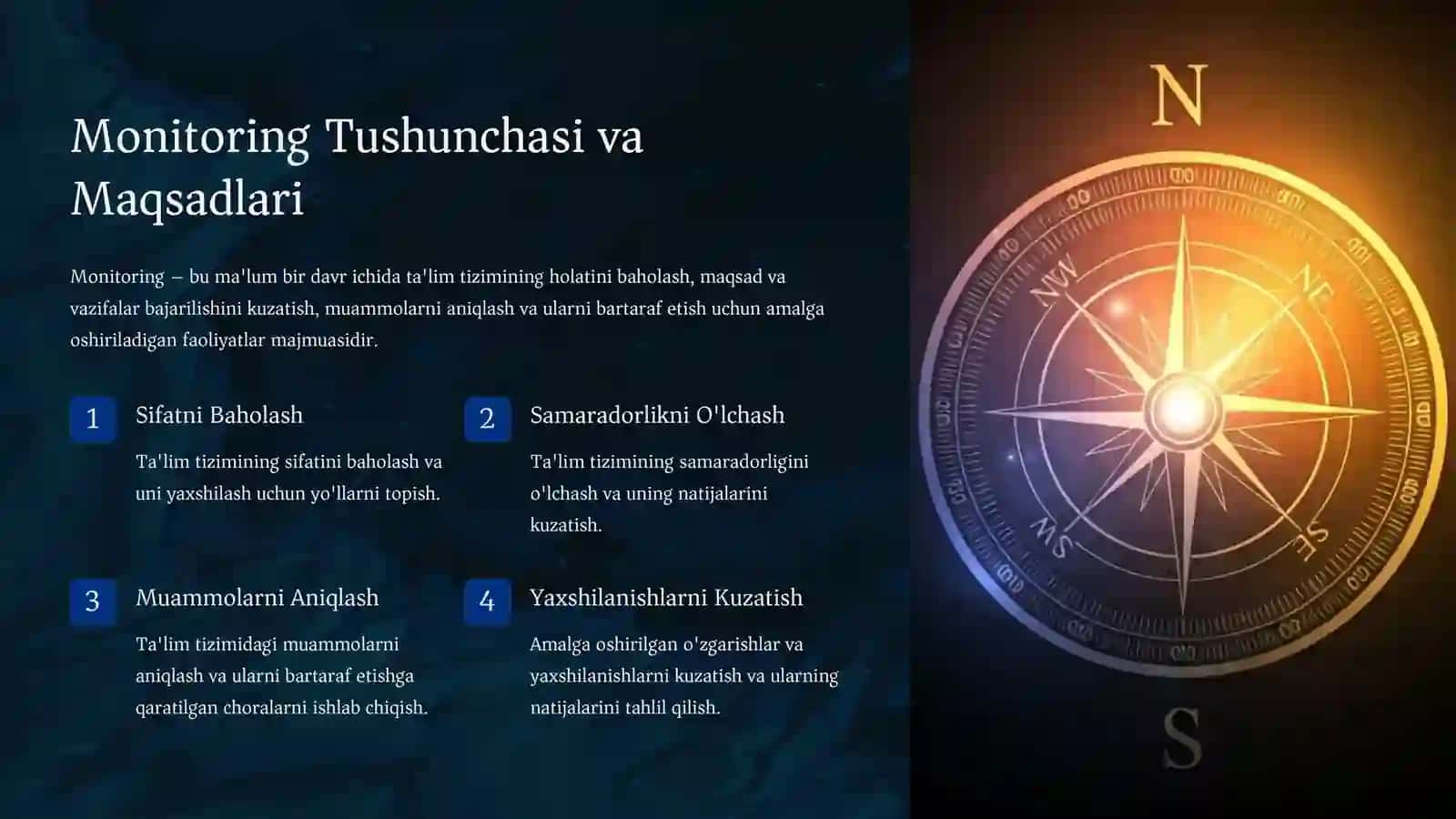 Xalqaro mintaqaviy va mahalliy talim tizimlarida monitoring 2