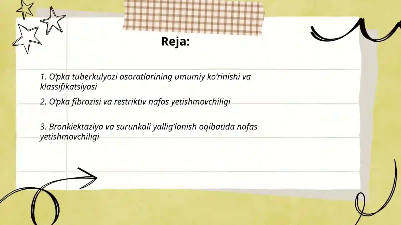 O‘pka tuberkulyozi asoratlari 2