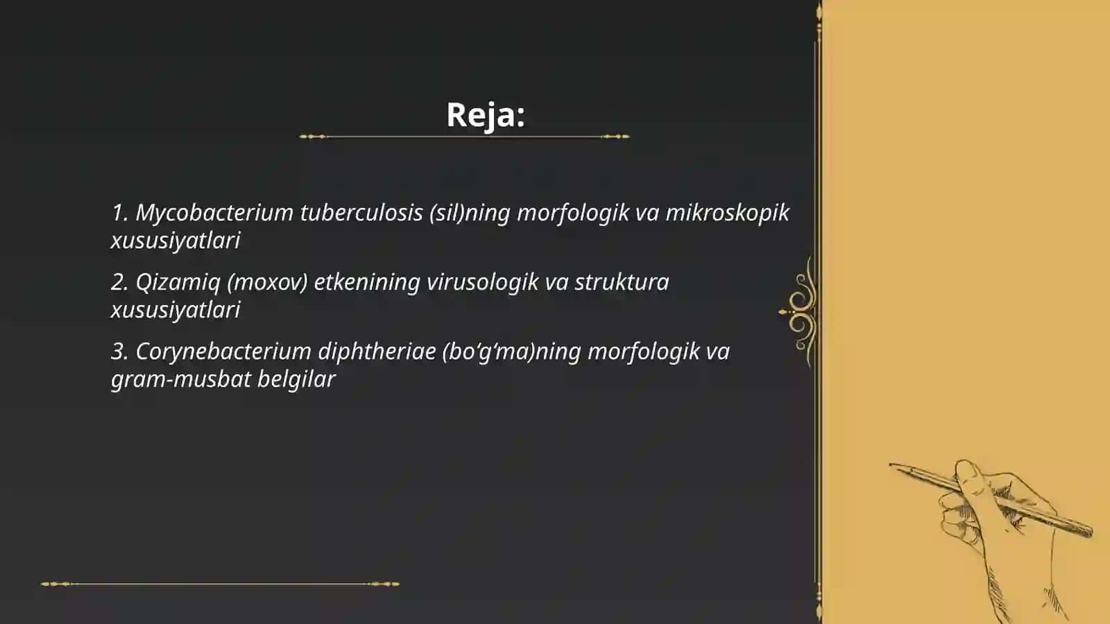 Havo tomchi infeksiyalari sil moxov bo‘g‘ma ko‘k yo‘tal qo‘zg‘atuvchilariga harakteriska 2
