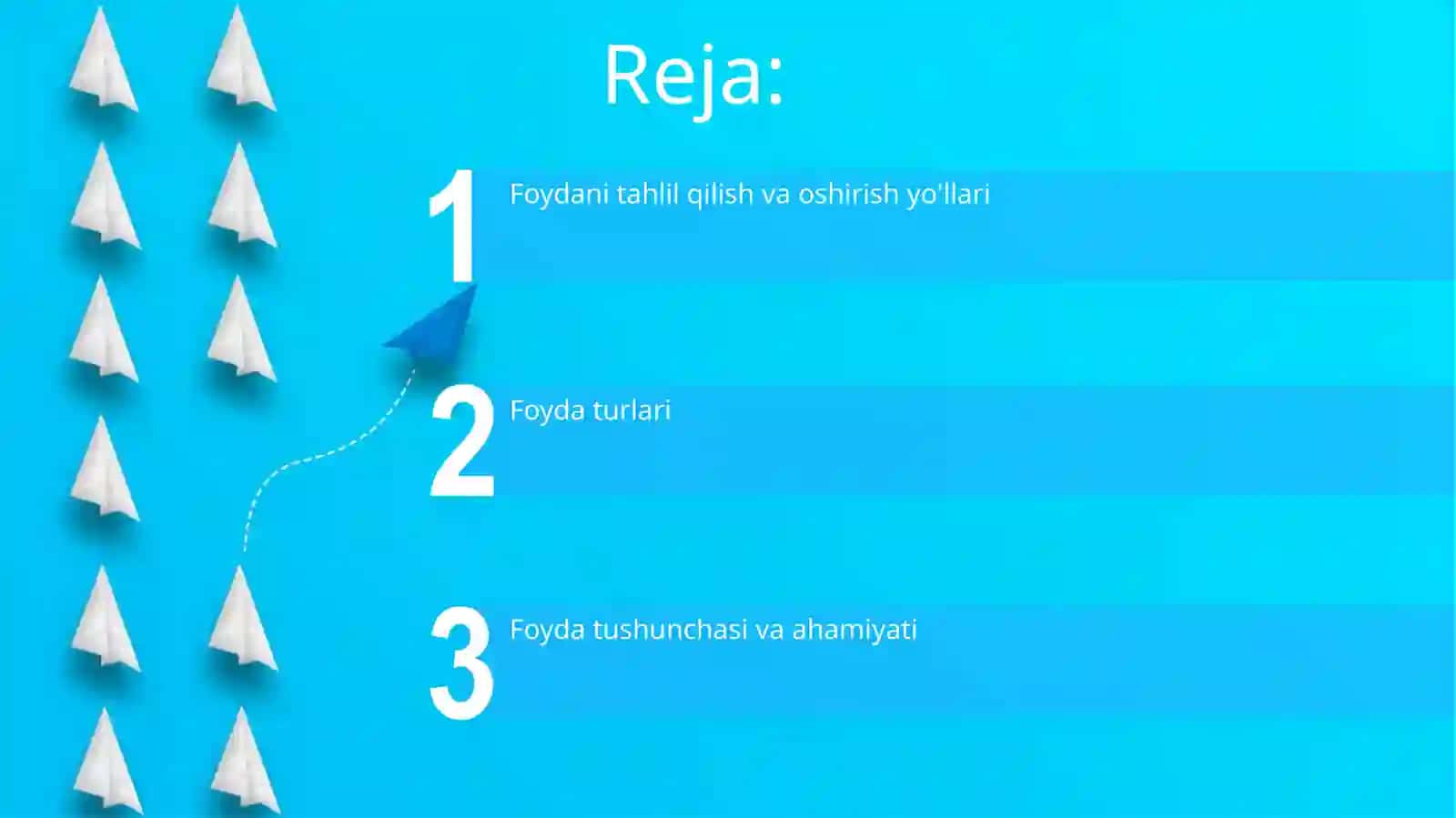 Foyda va uning turlari 2