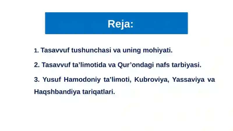 Tasavvuftaʼlimotining Sharq madaniyati gaʼsiri 2