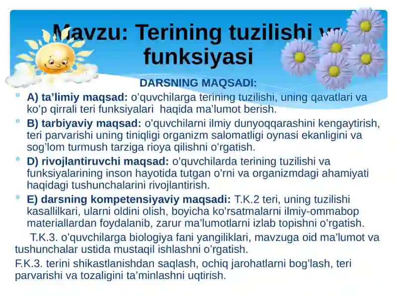 TERINING TUZILISHI VA FUNKSIYASI 2