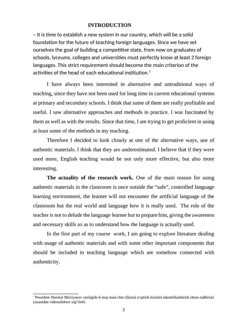 Using Authentic Materials of Periodicals in the Process of Teaching a Foreign Language in a General Educational Organisation 2
