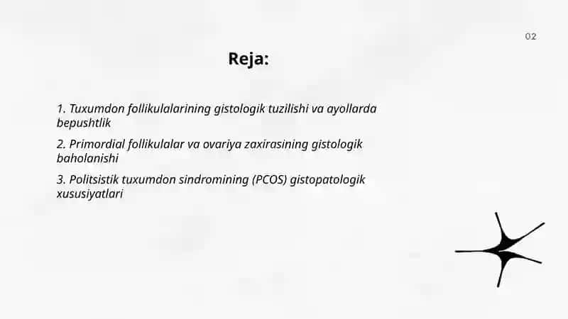 Ayollardagi bepushtlik mustaqil ish 2