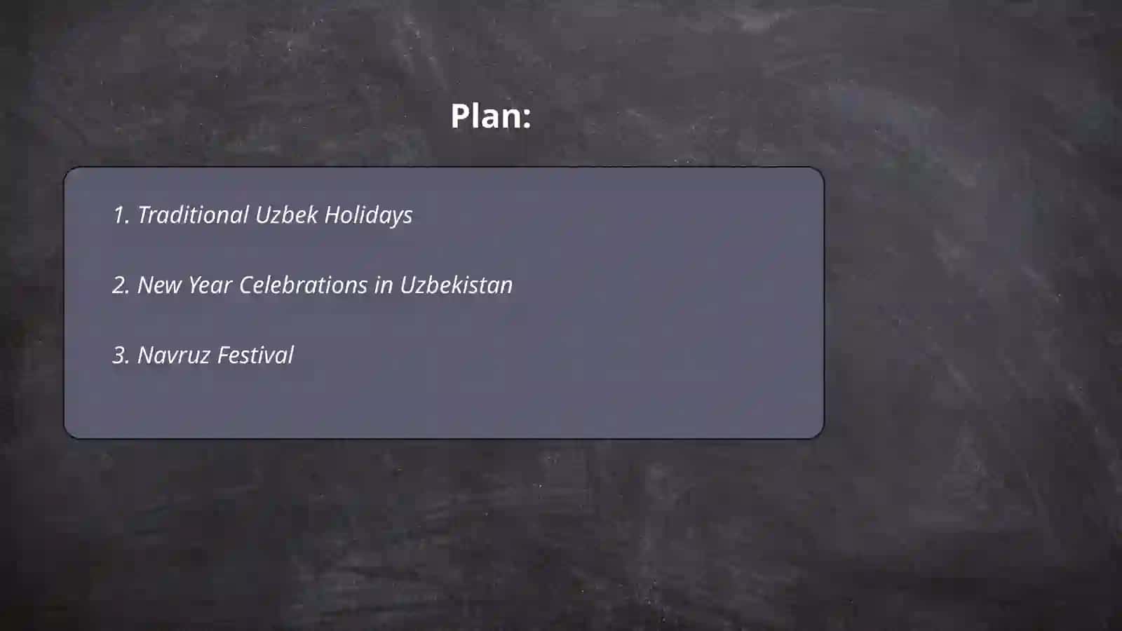 Holidays in Uzbekistan 2