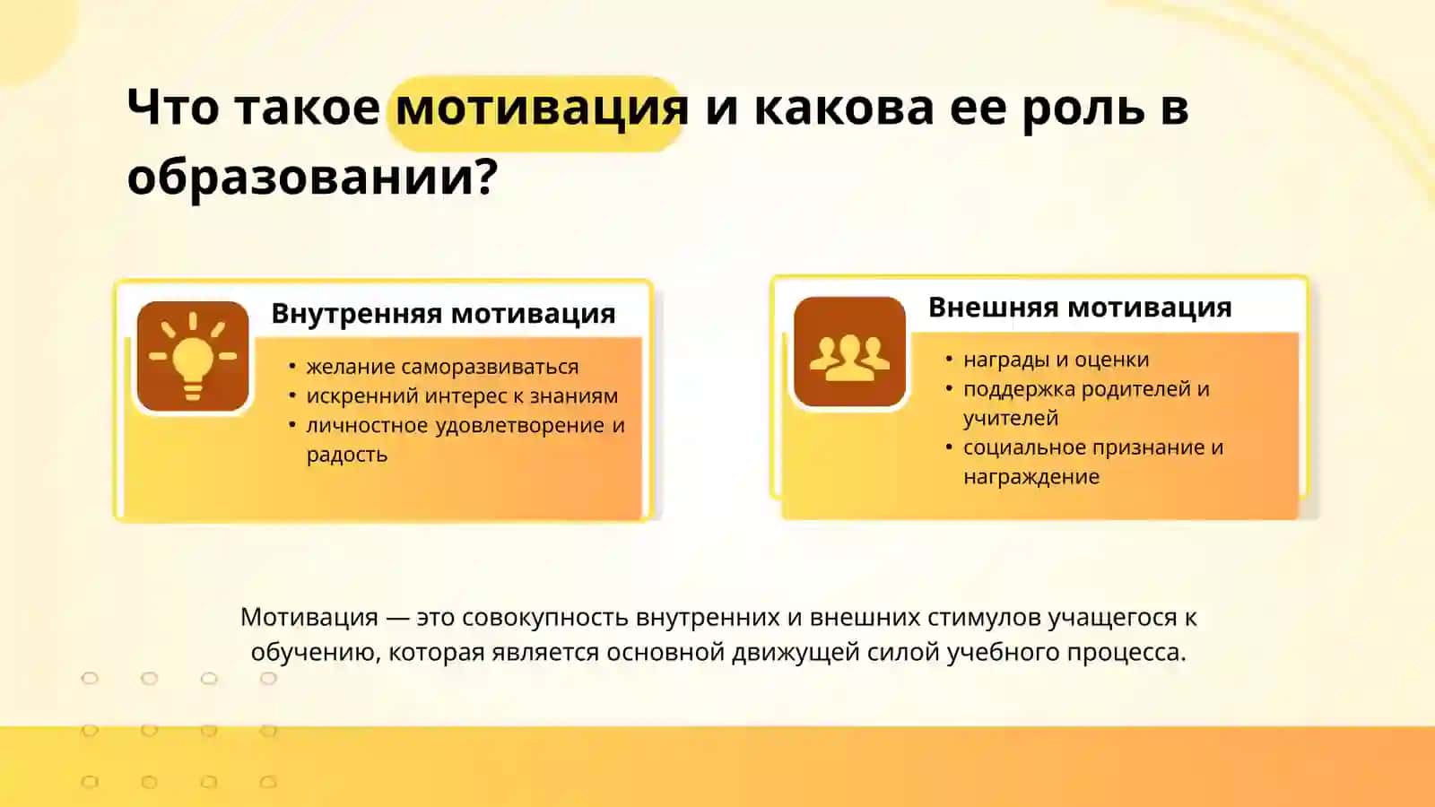 Повышение мотивации учеников к обучению, методы и средства анализа эффективных результатов 2