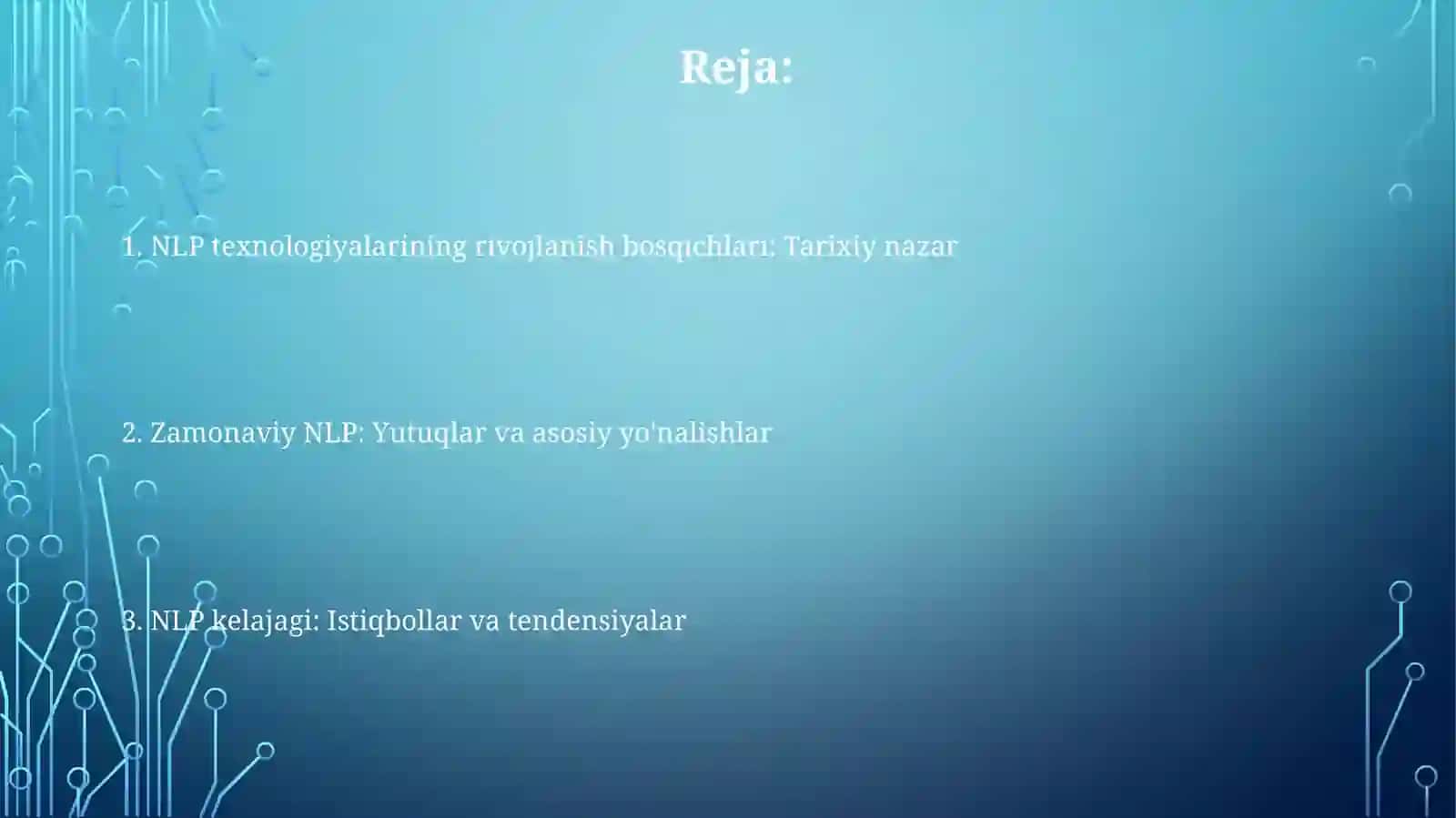 NLP (Natural Language Processing)texnologiyalariningrivojlanishbosqichlari 2
