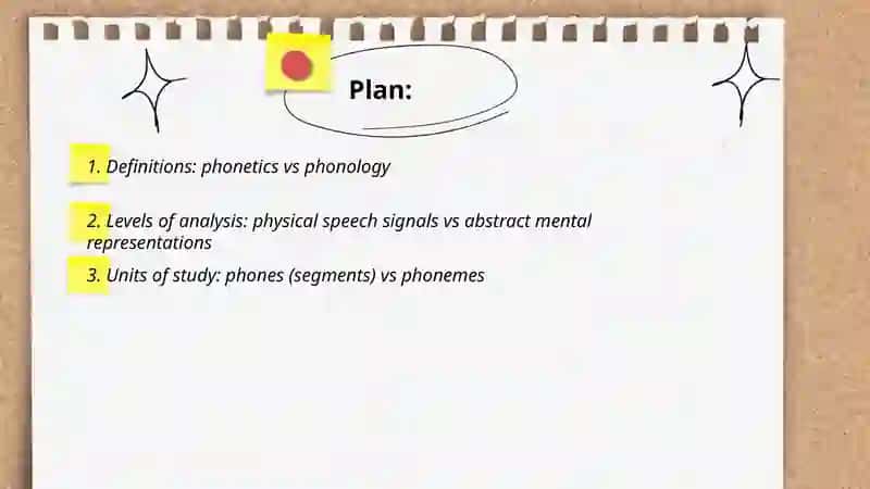 The difference between Phonetics and phonology 2
