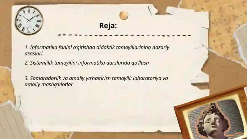 Informatika fanlarini o‘qitishda didaktik tamoyillardan foydalanish 2